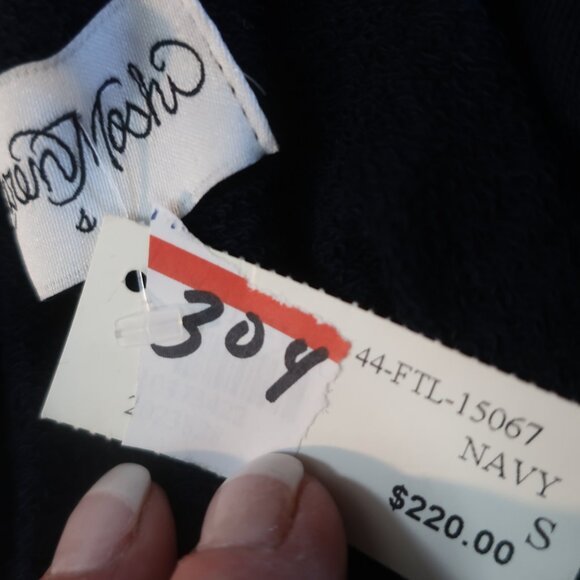 NWT Lauren Moshi Navy Multi (Item- 304) 2 Pc Graphic Zip Hoodie Jogger Set S - Picture 16 of 16